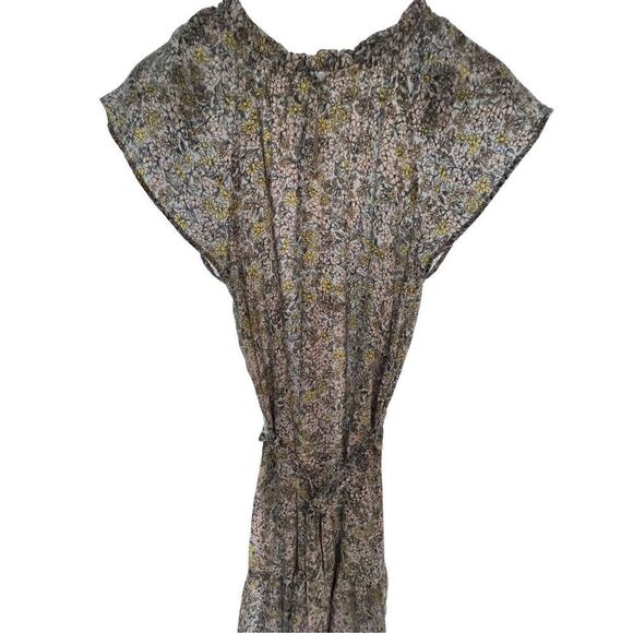 Lauren Conrad Women’s Dress Floral Blue & Pink with Belt SZ M NWT - Picture 7 of 11